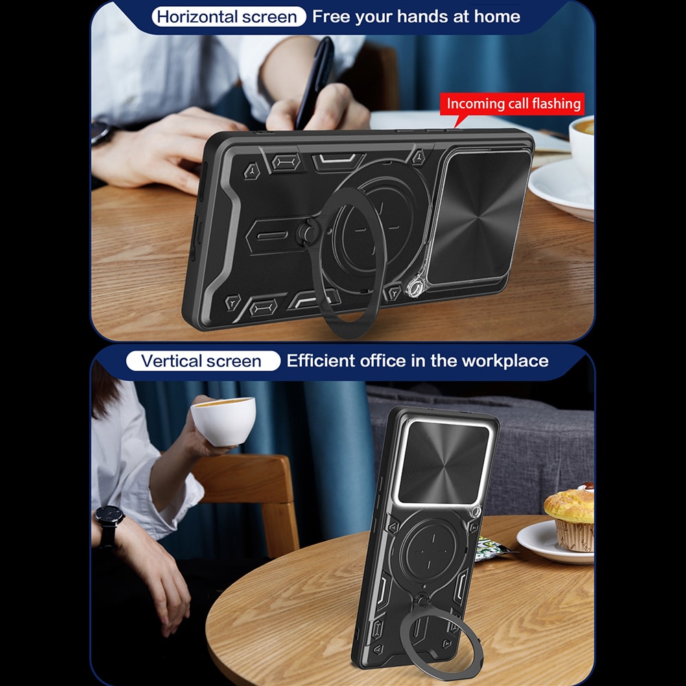 Techsuit CamGuard Pro - θήκη για Xiaomi Redmi 13 - Μωβ - Image 3