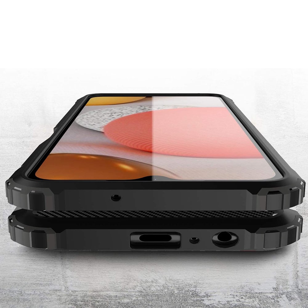 Techsuit Hybrid Armor - θήκη για Samsung Galaxy A12 / Nacho - Μαύρο - Image 2