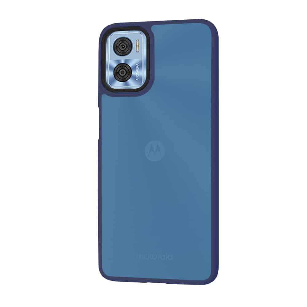 Techsuit HaloFrost Series - θήκη για Motorola Moto E22 - Μπλε - Image 2