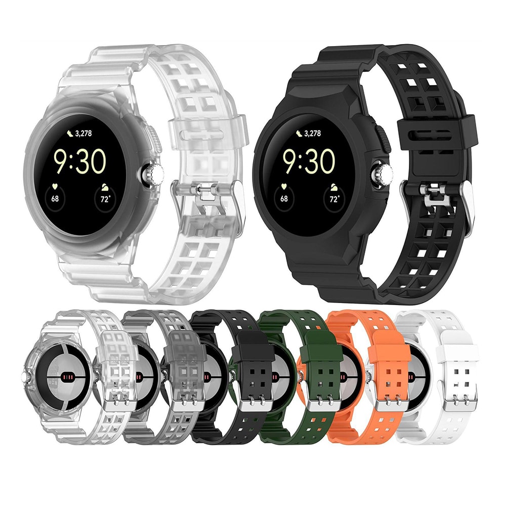 Techsuit Watchband (W065) - θήκη για Google Pixel Watch / 2 3 - Πράσινο - Image 6