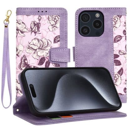Techsuit FlipCraft - θήκη για Apple iPhone 15 Pro - Μωβ