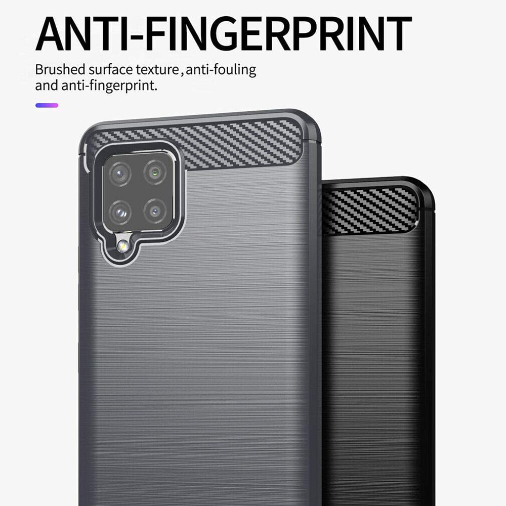 Techsuit Carbon Silicone - θήκη για Samsung Galaxy A42 5G - Μαύρο - Image 4
