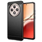 Techsuit Carbon Silicone - θήκη για Oppo Reno12 F 4G - Μαύρο