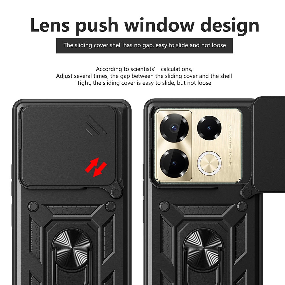 Techsuit CamShield Series - θήκη για Infinix Note 40 Pro+ - Ροζ - Image 3