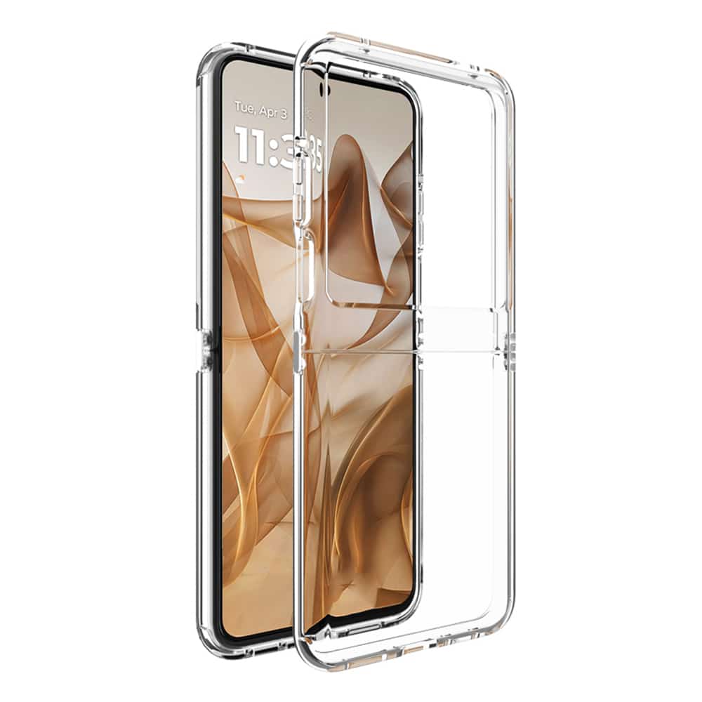 Techsuit Clear Silicone - θήκη για Motorola Razr 50 - Διάφανο - Image 5