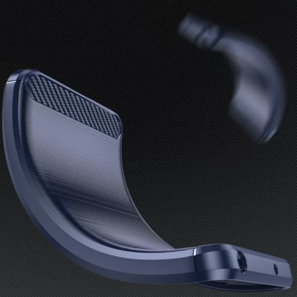 Techsuit Carbon Silicone - θήκη για Realme GT 5G - Μπλε - Image 3