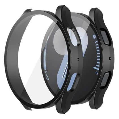 Techsuit - Defense360 Pro + Προστατευτικό Οθόνης - Samsung Galaxy Watch7 (44mm) - Μαύρο