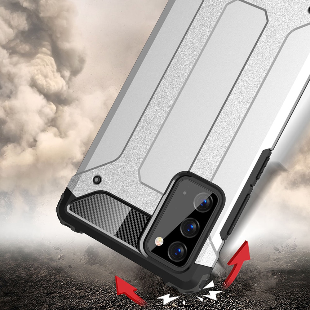 Techsuit Hybrid Armor - θήκη για Samsung Galaxy Note20 / 5G - Μαύρο - Image 2