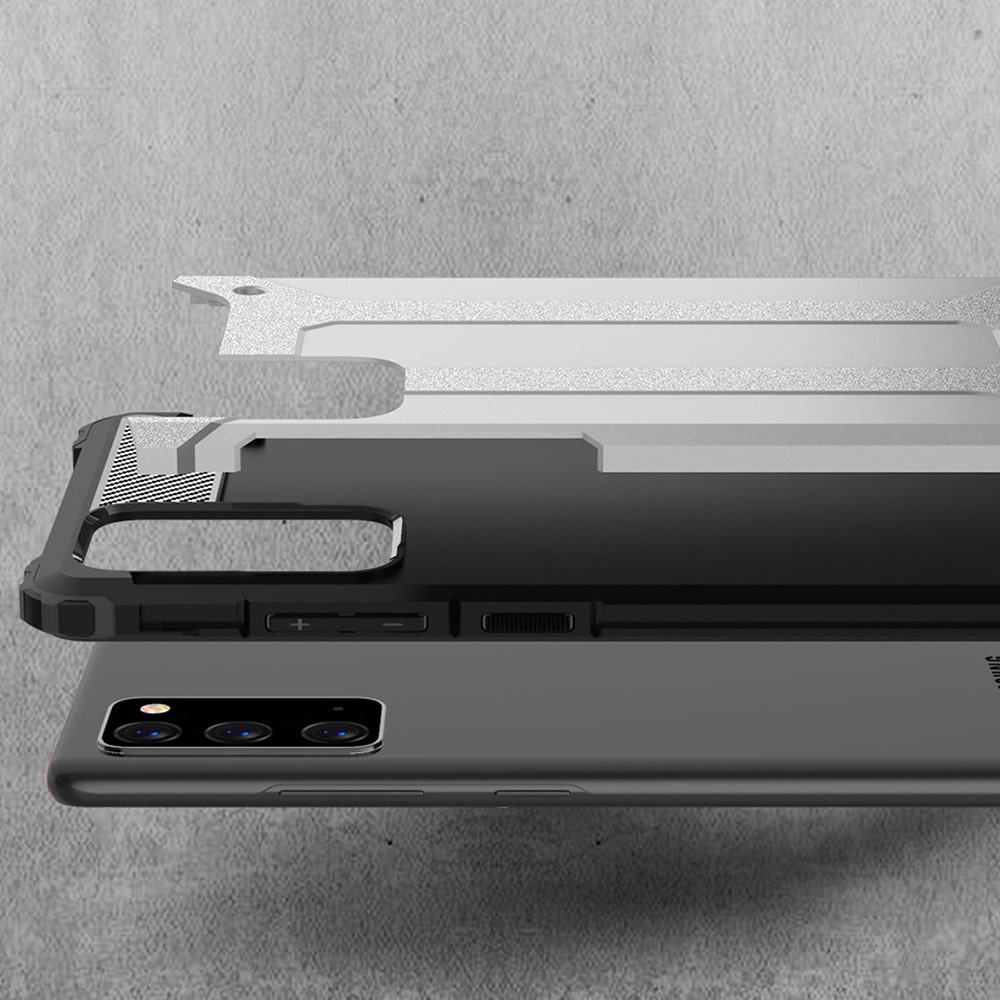 Techsuit Hybrid Armor - θήκη για Samsung Galaxy Note20 / 5G - Μαύρο - Image 4