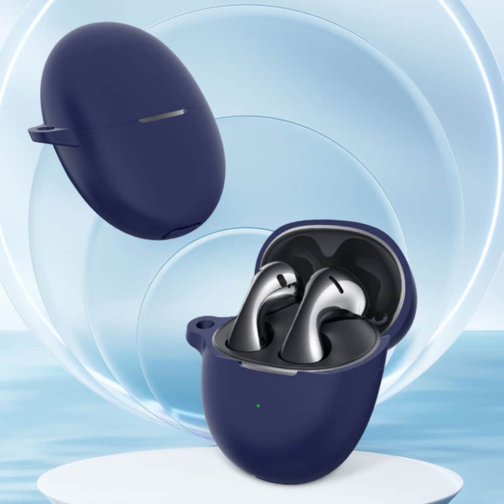 Techsuit - Θήκη Σιλικόνης - για Huawei FreeBuds 5, Λείο Υπερλεπτό Υλικό - Μαύρο - Image 3