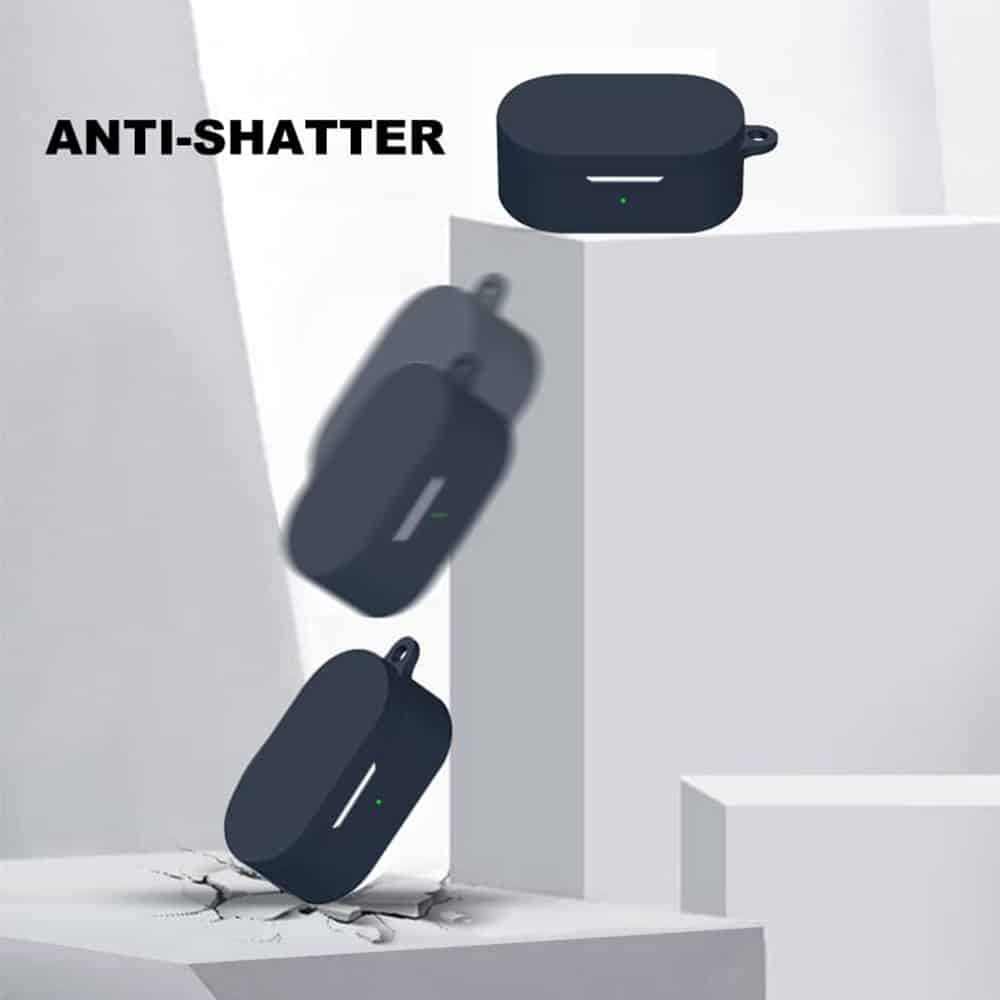 Techsuit - Θήκη Σιλικόνης - για OnePlus Buds Pro 2, Λείο Υπερλεπτό Υλικό - Μαύρο - Image 5