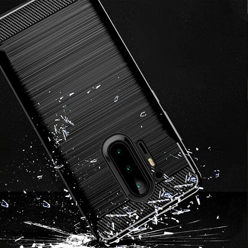Techsuit Carbon Silicone - θήκη για Oneplus 8 Pro - Μαύρο - Image 3