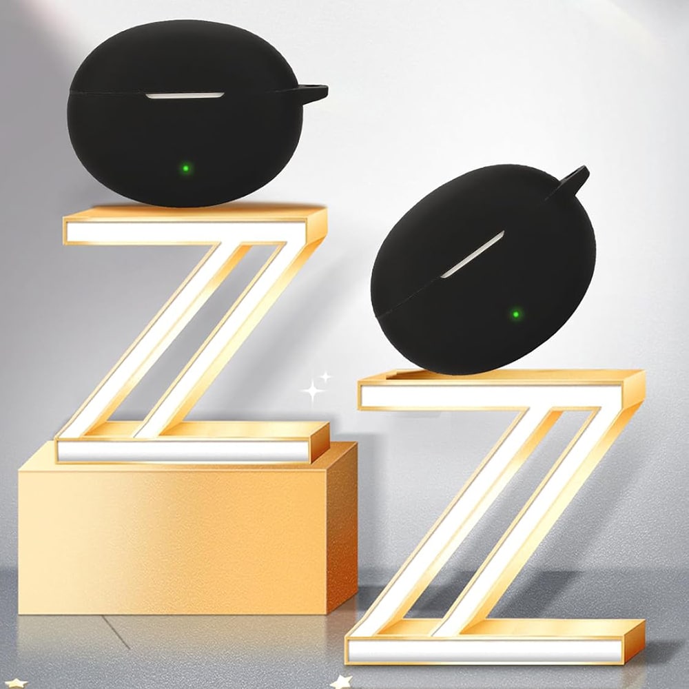 Techsuit - Θήκη Σιλικόνης - για OnePlus Buds3 Pro, Λείο Υπερλεπτό Υλικό - Μαύρο - Image 2