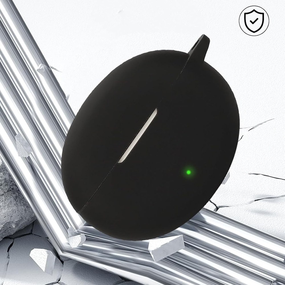 Techsuit - Θήκη Σιλικόνης - για OnePlus Buds3 Pro, Λείο Υπερλεπτό Υλικό - Μαύρο - Image 3