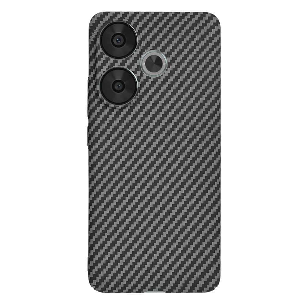 Techsuit Carbonite FiberShell - θήκη για Xiaomi Poco F6 - Μαύρο - Image 3