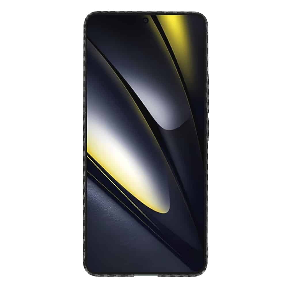 Techsuit Carbonite FiberShell - θήκη για Xiaomi Poco F6 - Μαύρο - Image 2