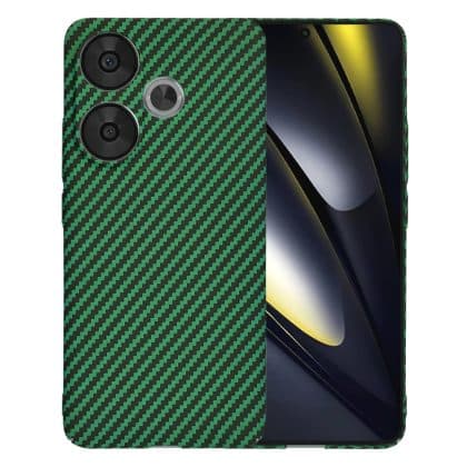 Techsuit Carbonite FiberShell - θήκη για Xiaomi Poco F6 - Πράσινο