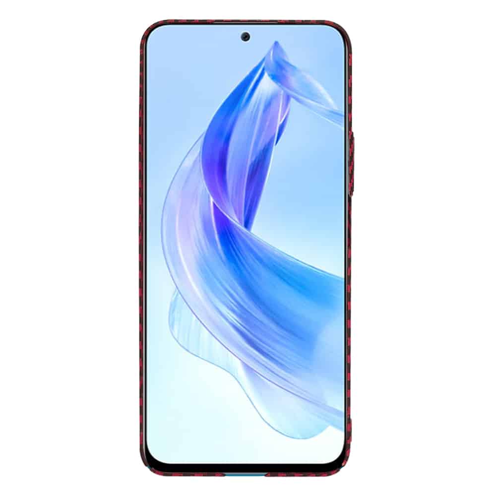 Techsuit Carbonite FiberShell - θήκη για Honor 90 Lite - Κόκκινο - Image 2