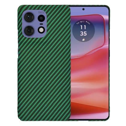 Techsuit Carbonite FiberShell - θήκη για Motorola Edge 50 Pro - Πράσινο