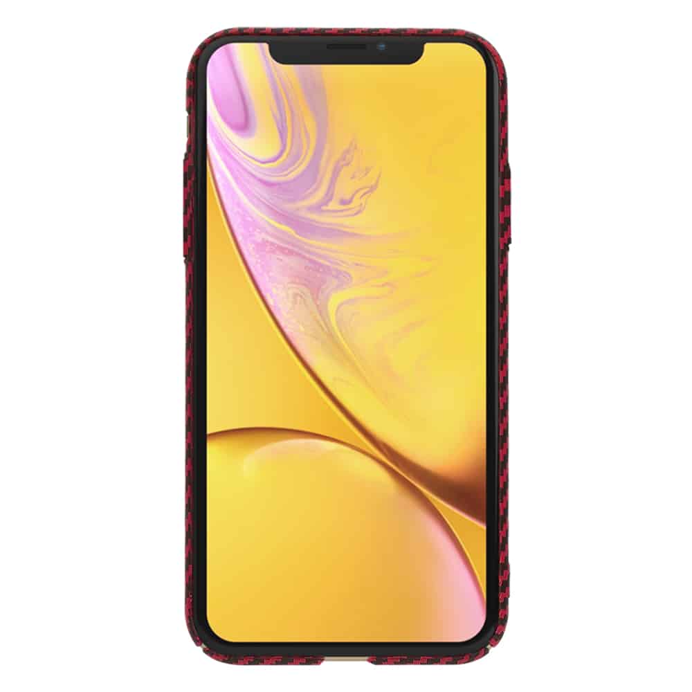 Techsuit Carbonite FiberShell - θήκη για Apple iPhone XR - Κόκκινο - Image 2