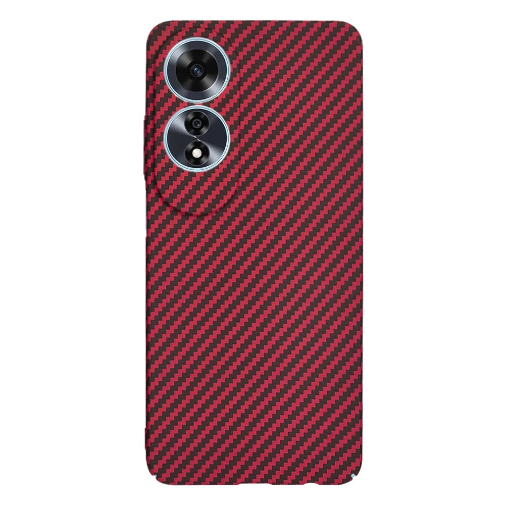 Techsuit Carbonite FiberShell - θήκη για Oppo A60 - Κόκκινο - Image 3