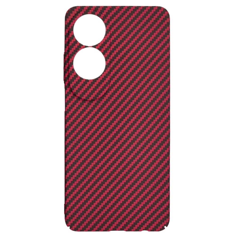 Techsuit Carbonite FiberShell - θήκη για Oppo A60 - Κόκκινο - Image 4
