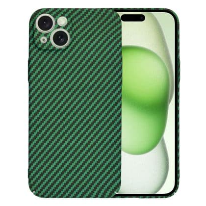 Techsuit Carbonite FiberShell - θήκη για Apple iPhone 15 Plus - Πράσινο