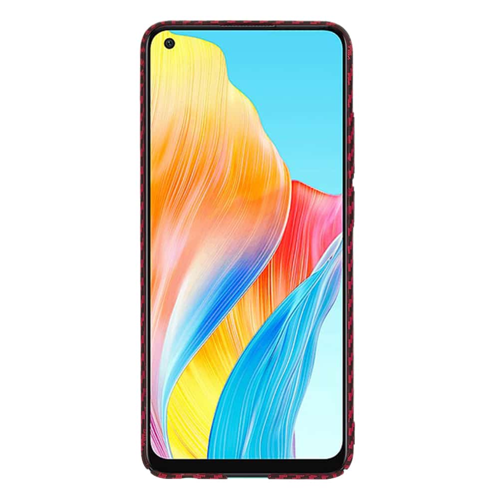 Techsuit Carbonite FiberShell - θήκη για Oppo A78 - Κόκκινο - Image 2