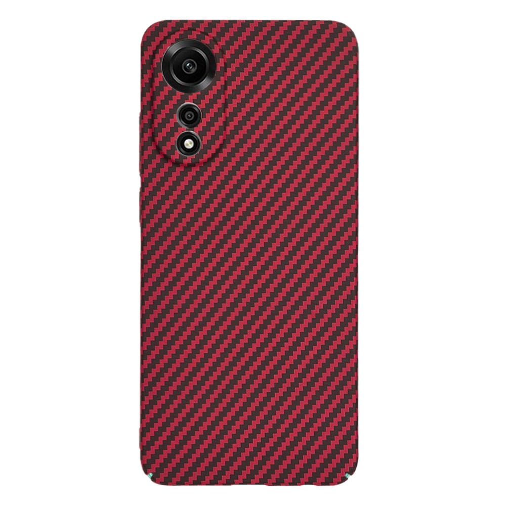 Techsuit Carbonite FiberShell - θήκη για Oppo A78 - Κόκκινο - Image 3