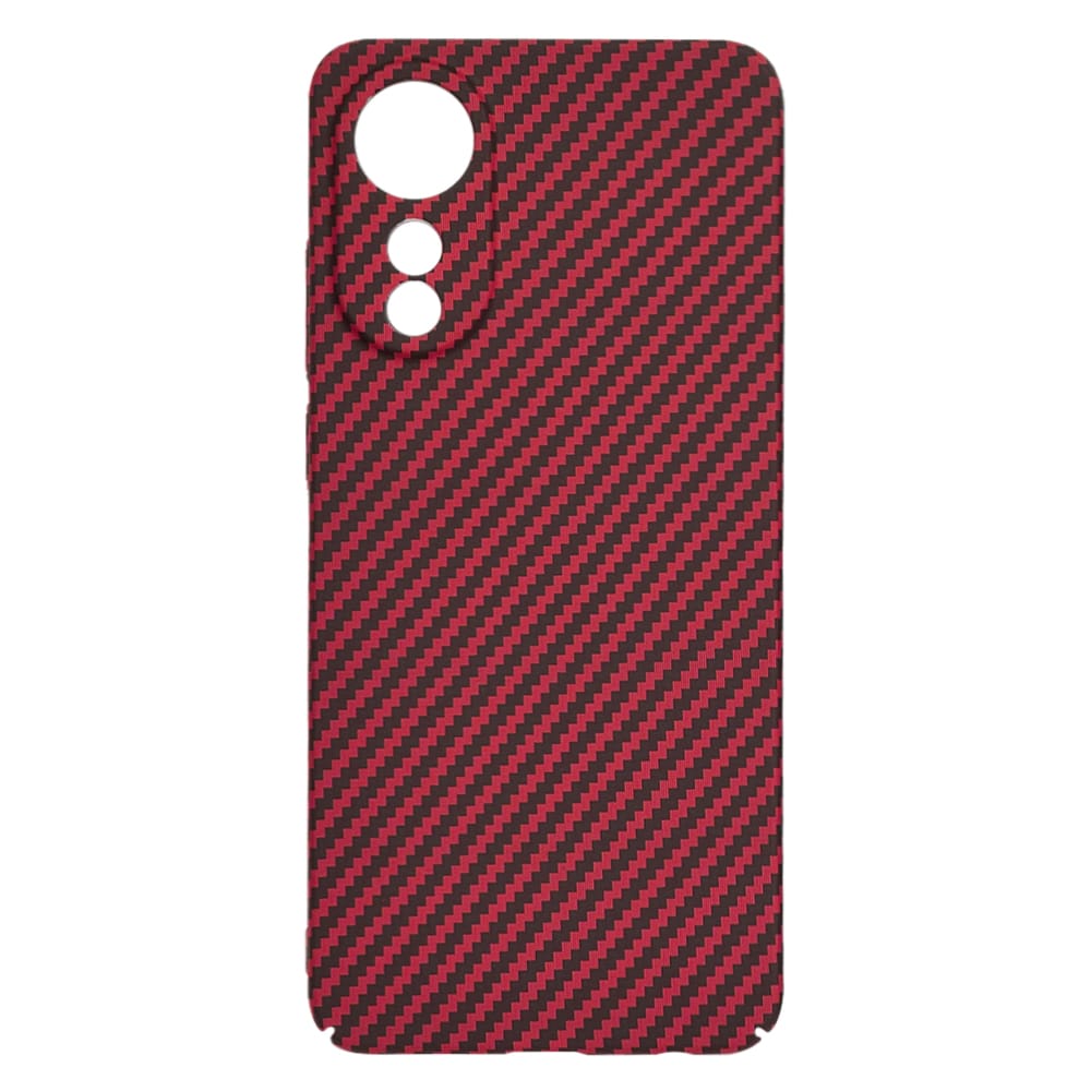 Techsuit Carbonite FiberShell - θήκη για Oppo A78 - Κόκκινο - Image 4