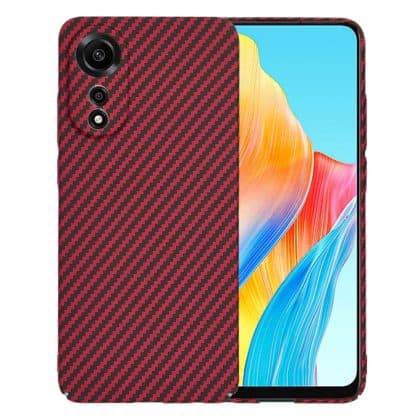 Techsuit Carbonite FiberShell - θήκη για Oppo A78 - Κόκκινο