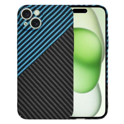 Techsuit Carbonite FiberShell - θήκη για Apple iPhone 15 Plus - Μπλε