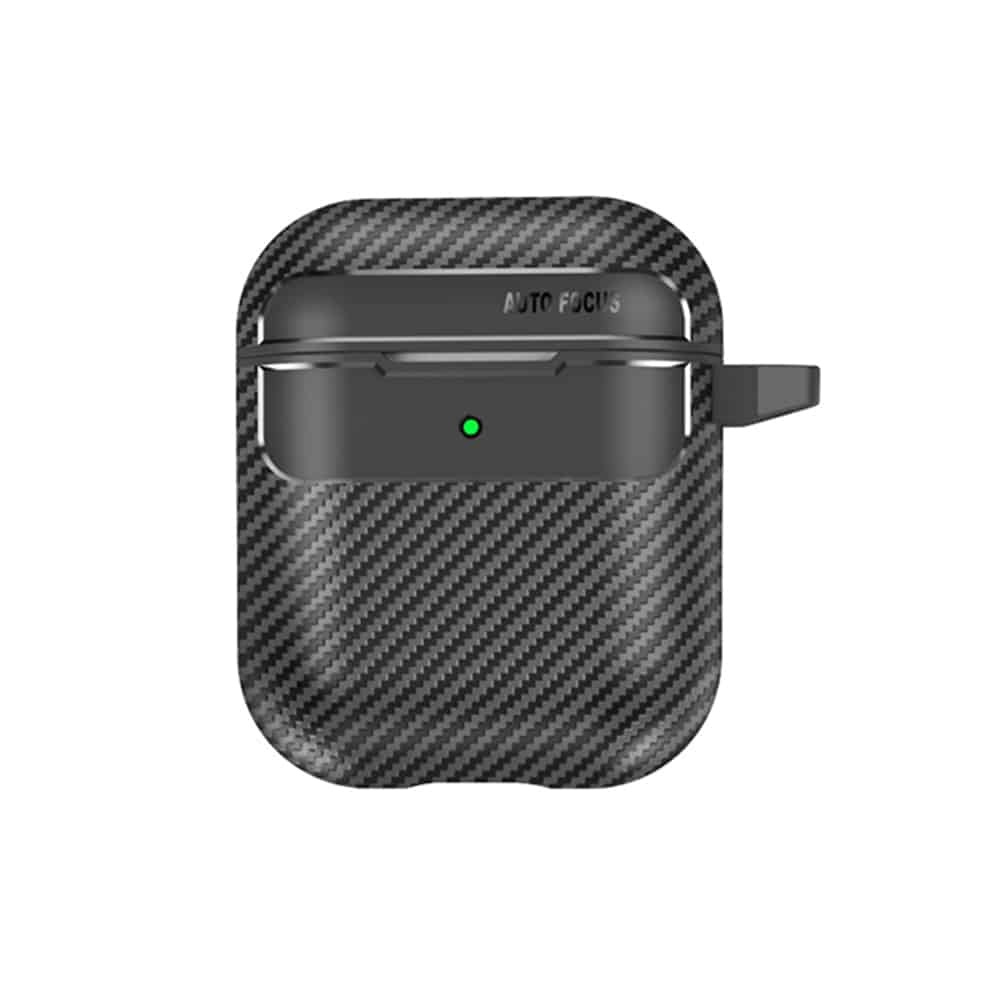 Techsuit - CarbonFiber - για AirPods 1 - Μαύρο - Image 2