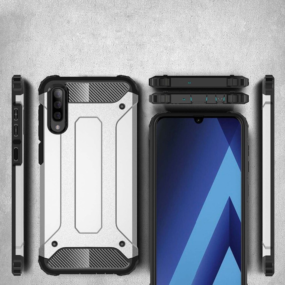 Techsuit Hybrid Armor - θήκη για Samsung Galaxy A70 - Μαύρο - Image 2