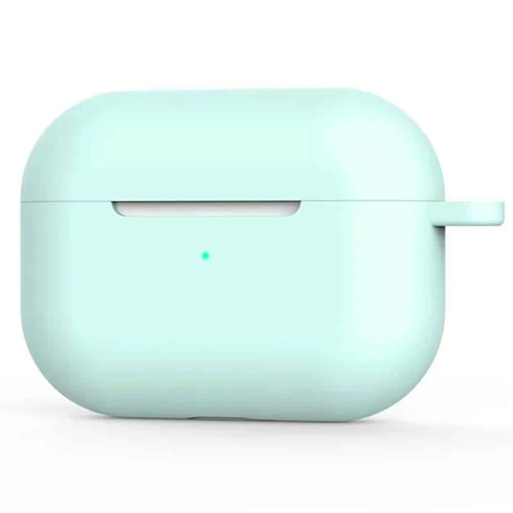 Techsuit - Θήκη Σιλικόνης - για AirPods 4, Λείο Υπερλεπτό Υλικό - τυρκουάζ - Image 3
