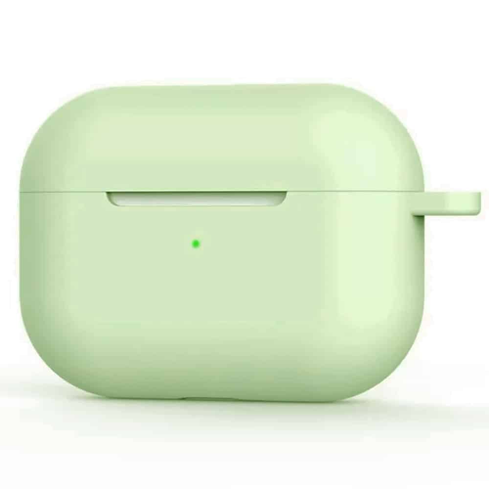 Techsuit - Θήκη Σιλικόνης - για AirPods 4, Λείο Υπερλεπτό Υλικό - Μέντα Πράσινο - Image 3