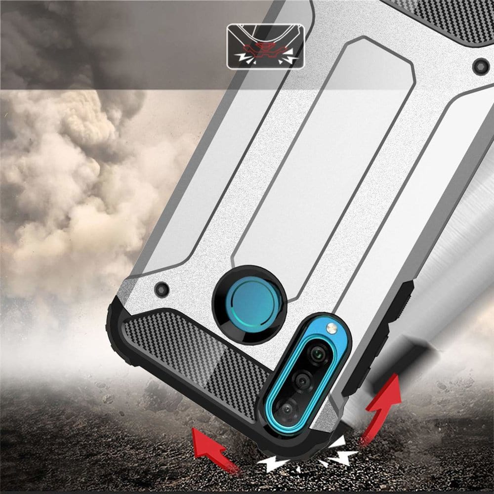 Techsuit Hybrid Armor - θήκη για Huawei P30 lite - Μαύρο - Image 4