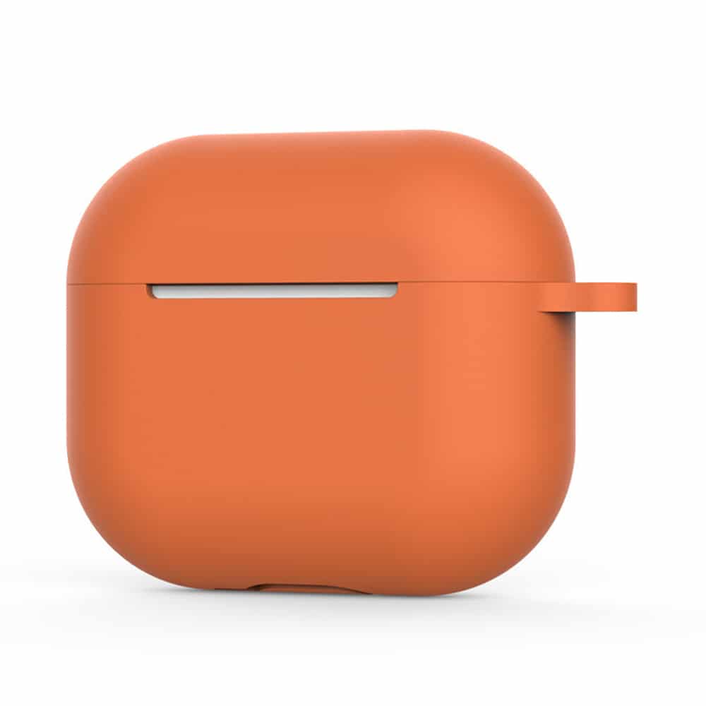 Techsuit - Θήκη Σιλικόνης - για AirPods 4, Λείο Υπερλεπτό Υλικό - Κόκκινο - Image 2