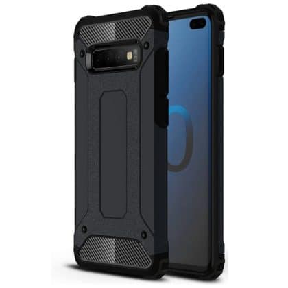 Techsuit Hybrid Armor - θήκη για Samsung Galaxy S10 Plus - Μαύρο