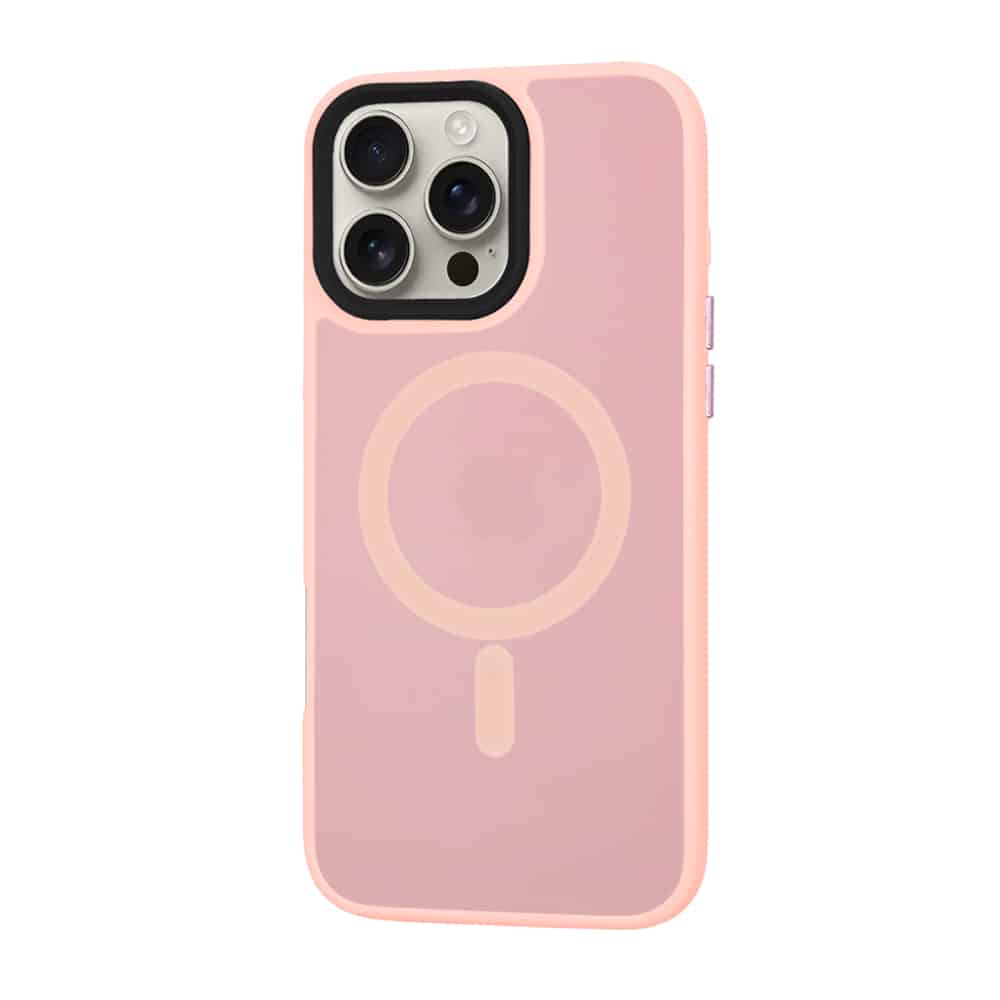 Techsuit HaloFrost MagSafe Series - θήκη για Apple iPhone 16 Pro Max - Ροζ - Image 3