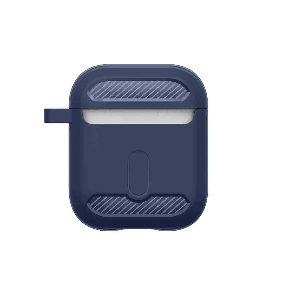 Techsuit - carbon Σιλικόνη - για AirPods 1 - Μαύρο - Image 4