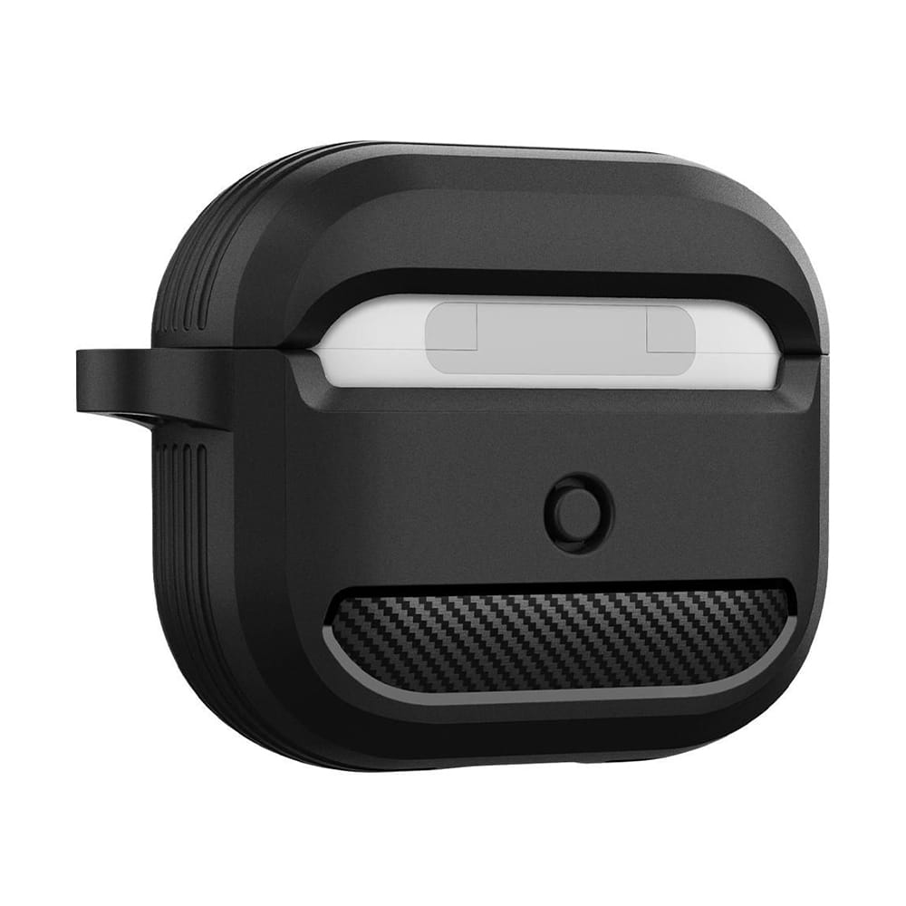Techsuit - carbon Σιλικόνη - για AirPods 3 - Μαύρο - Image 3