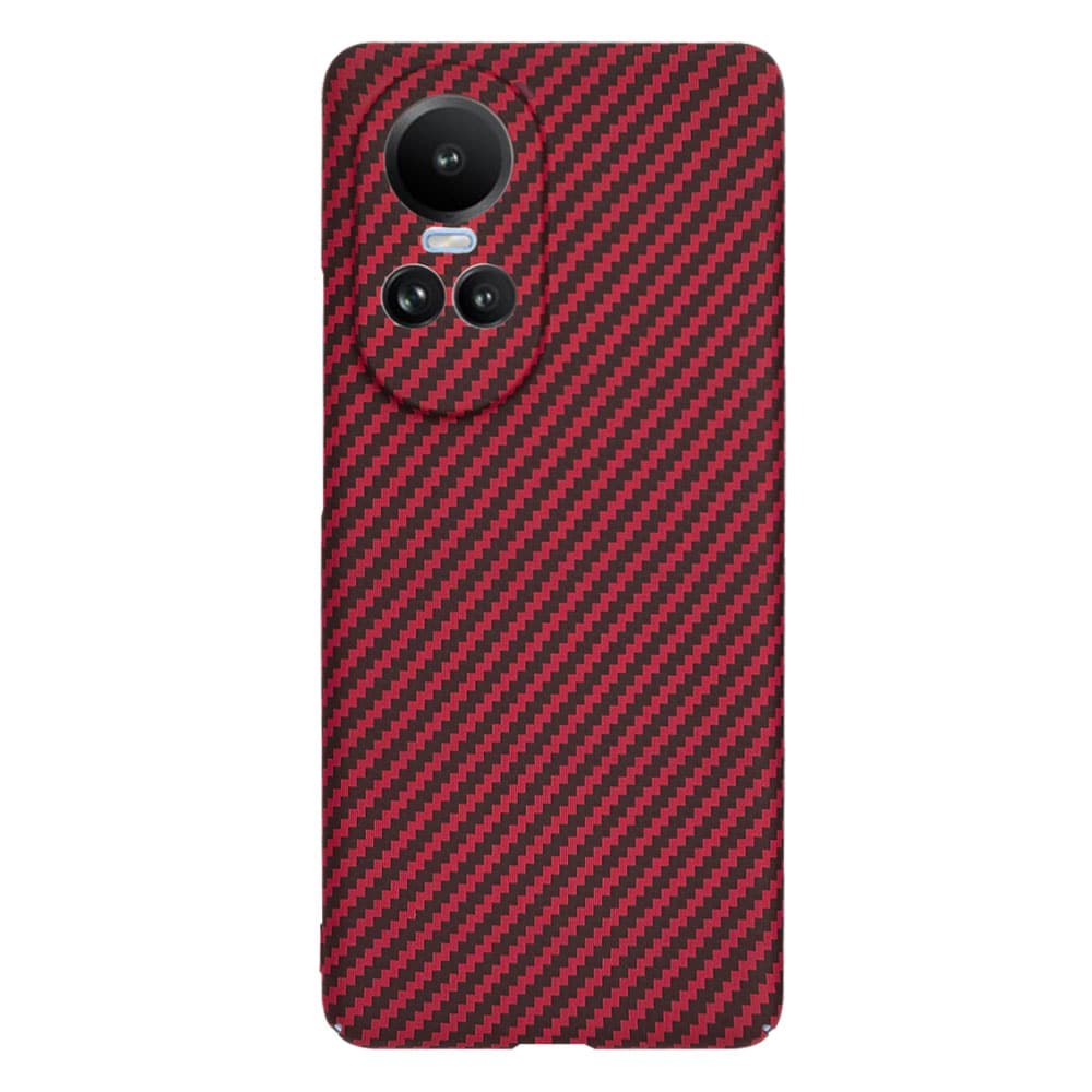 Techsuit Carbonite FiberShell - θήκη για Oppo Reno10 / Pro - Κόκκινο - Image 3