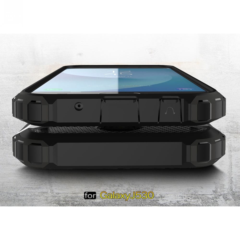 Techsuit Hybrid Armor - θήκη για Samsung Galaxy J5 / Pro - Μαύρο - Image 5