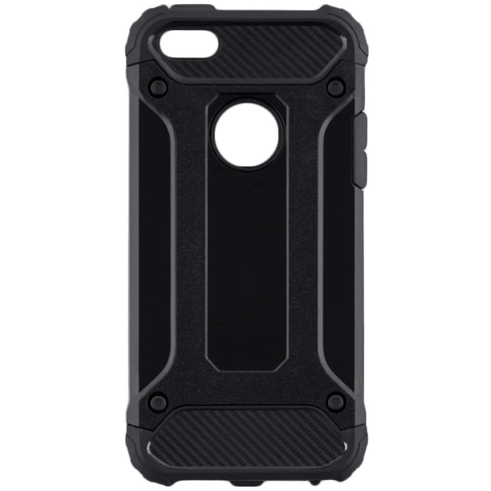 Techsuit Hybrid Armor - θήκη για Apple iPhone 5 / 5s SE - Μαύρο - Image 2