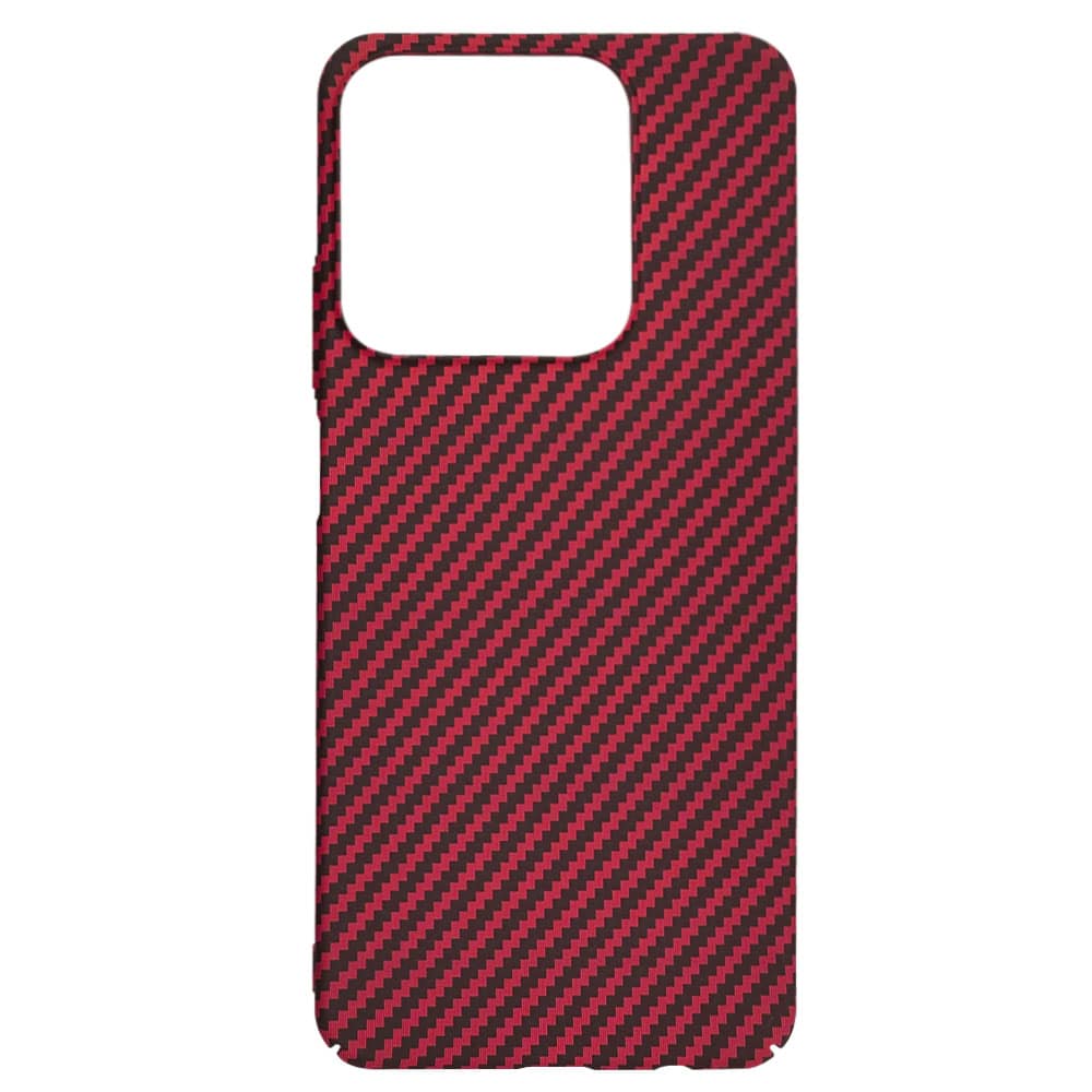 Techsuit Carbonite FiberShell - θήκη για Realme C61 / C63 - Κόκκινο - Image 4