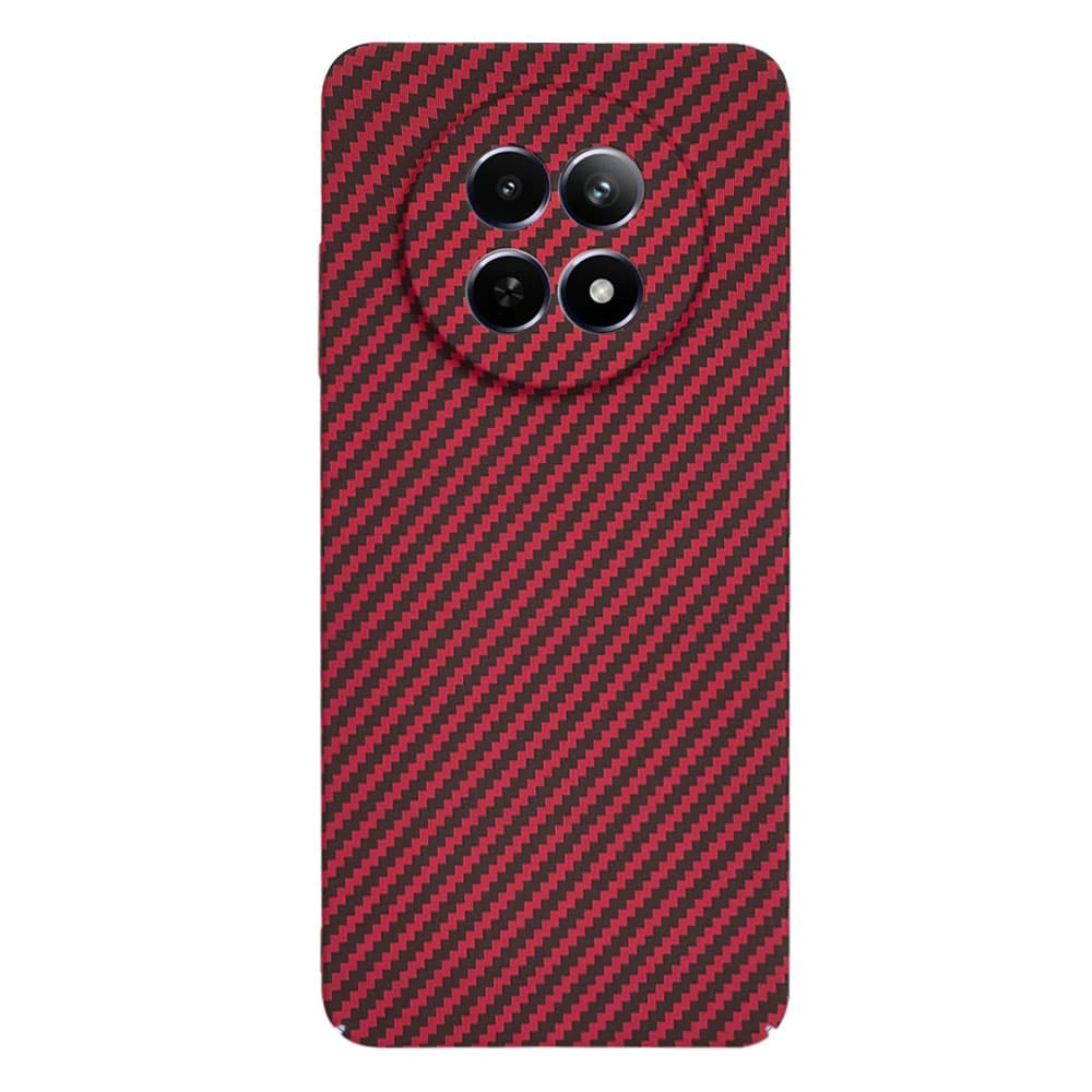 Techsuit Carbonite FiberShell - θήκη για Realme 12 / 12x - Κόκκινο - Image 3