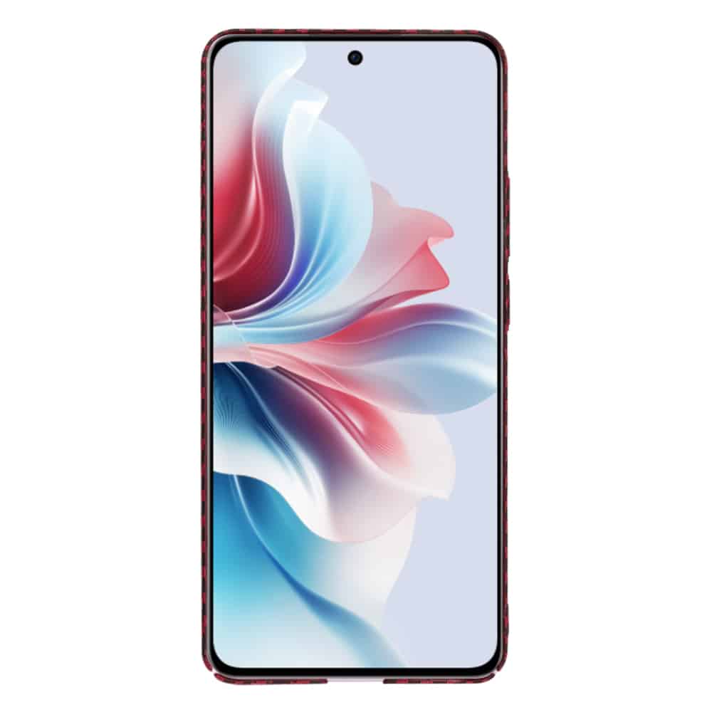 Techsuit Carbonite FiberShell - θήκη για Oppo Reno11 F - Κόκκινο - Image 2