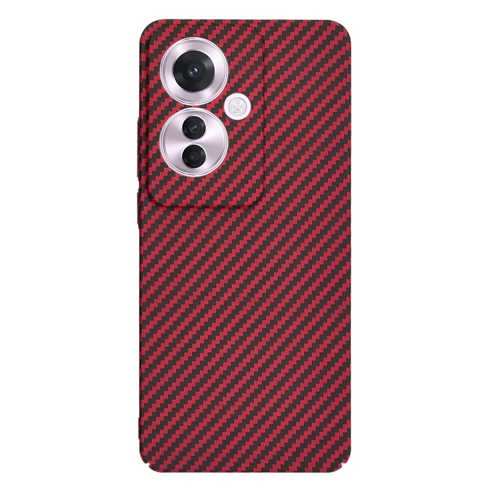 Techsuit Carbonite FiberShell - θήκη για Oppo Reno11 F - Κόκκινο - Image 3