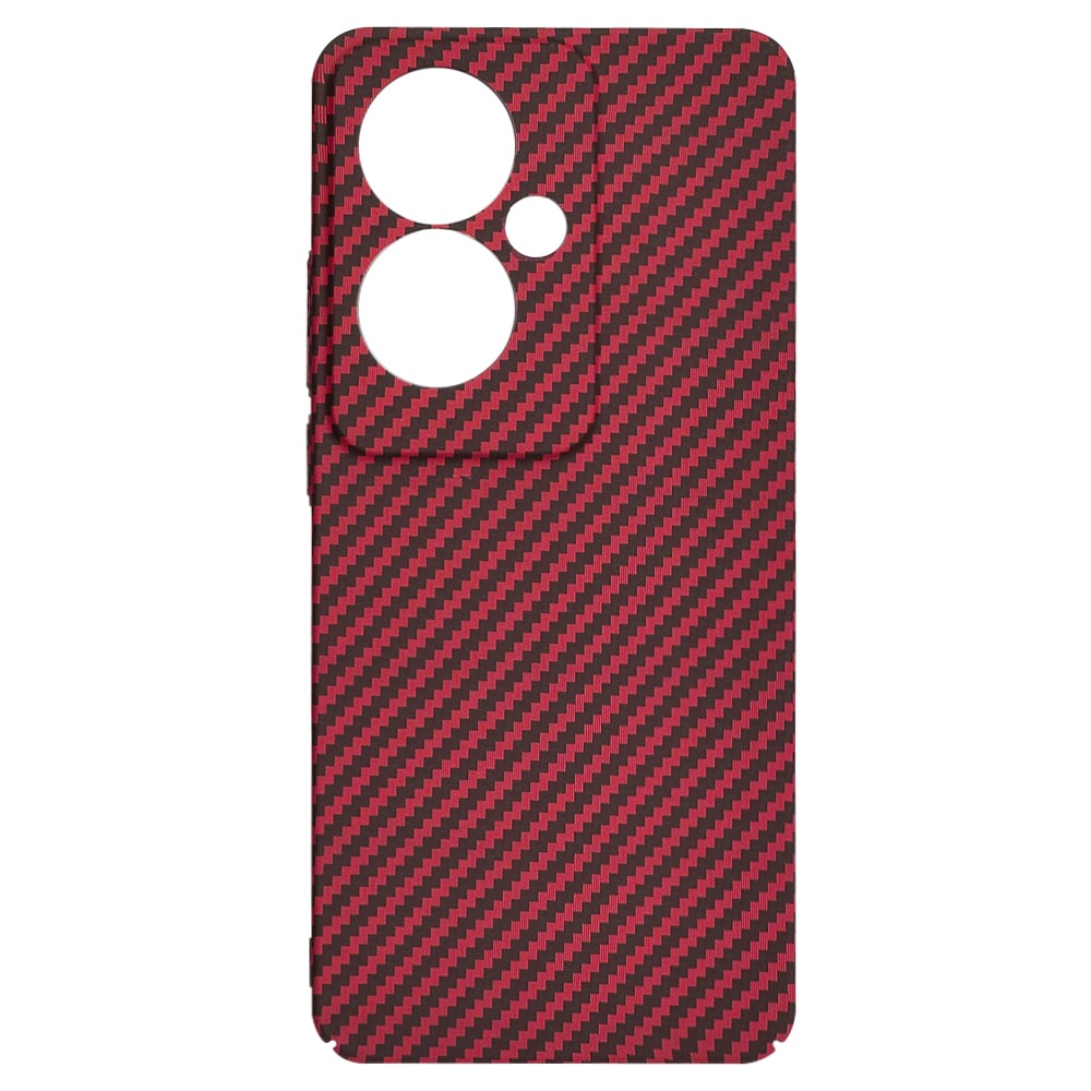 Techsuit Carbonite FiberShell - θήκη για Oppo Reno11 F - Κόκκινο - Image 4